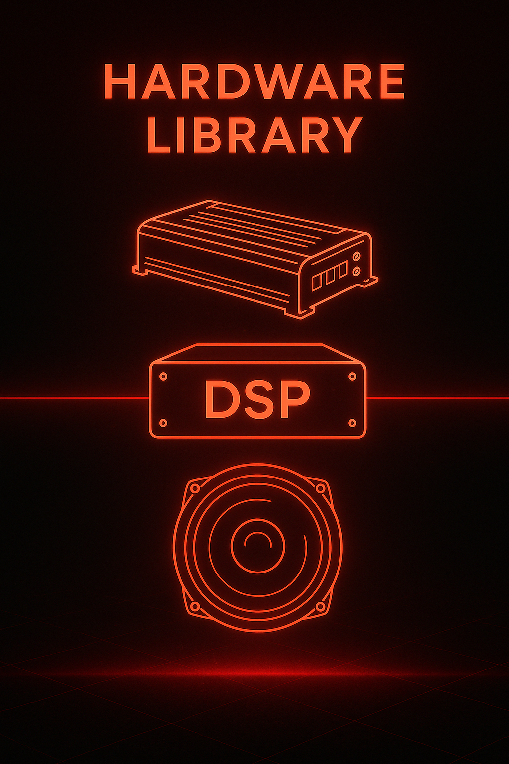 Hardware library feature graphic